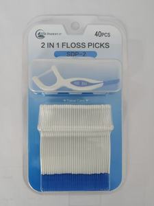 Spazzolini Interdentali Ortodontici Morbidi in Gomma, Picks Dentali in Silicone 2 in 1, Gusto Menta, Confezione da 50 Pezzi - Product Image 2