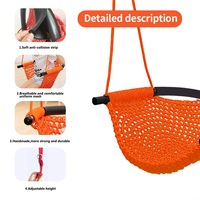 Balançoire en forme de U pour enfants Ropecube, utilisable en intérieur/extérieur/parc/école maternelle/école primaire/école, facile à installer