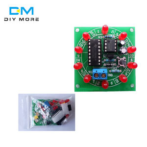 Kit de Rueda de <span class=keywords><strong>la</strong></span> <span class=keywords><strong>Fortuna</strong></span> NE555 CD4017, Electrónica DIY, Bricolaje, Trousse Electronica, Producción, Lucky Rotary Suite, Componentes, 3.5-6V - Product Image 2