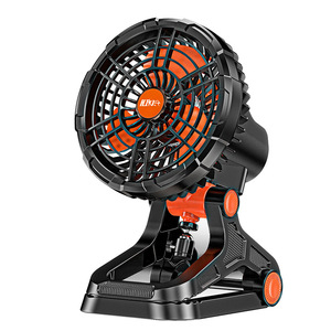 Ventilador Portátil con Función Oscilante, con Clip, Recargable, con Batería, Motor de CC de 5 W, 8+ Horas de Autonomía, para Acampar y Uso en Exteriores - Product Image 1