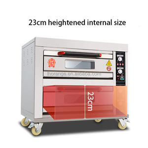 التجارية وجبة خفيفة فرن فرن للبيتزا يعمل بالغاز الطبيعي ل البيتزا الخبز كعكة الخبز التجاري البيتزا الغاز فرن ل آلة مخبز - Product Image 3