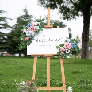 Yb69 Nhà Máy Bán Buôn Hoa Swag Cho Đám Cưới Khách Sạn Trang Trí Màu Hồng Màu Xanh Màu Đề Nghị Cho Valentine Của Ngày Tốt Nghiệp Phục Sinh - Product Image 1