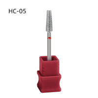 Foret à ongles de haute qualité 3/32'' pour le nettoyage des peaux mortes, outils de manucure, forets à ongles diamantés