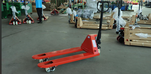 <span class=keywords><strong>Mini</strong></span> magazijn handpallettruck kleine opvouwbare uitvoering 0,2 ton capaciteit prijs - Product Image 4