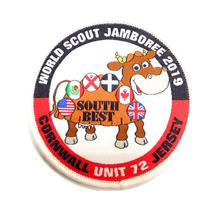 Badges 3D en relief personnalisés, patchs brodés, à coudre ou à repasser sur les vêtements, patchs brodés personnalisés - Product Image 2