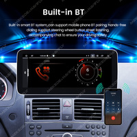 MEKEDE Stock UE Livraison Gratuite Écran DVD de Voiture Android 10,25 Pouces Système MTK WIFI BT OEM pour Benz C W204 2008-2010 NTG 4.0
