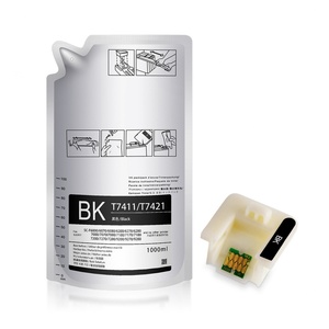 ซุปเปอร์คัลเลอร์ 1000ML T7411-T7414 T74X ถุงหมึกซับลิเมชั่นพร้อมชิปครั้งเดียวสำหรับเครื่องพิมพ์ EPSON ชัวร์คัลเลอร์ F6000/F6070/F6200/F6270 - Product Image 2