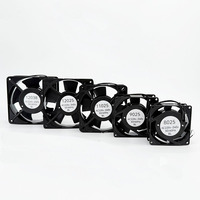 Ventilateur axial électrique haute température à roulement à huile AC 220-240V avec pales en plastique pour fours et sécheuses industriels OEM/ODM