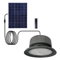 Panneau solaire hybride AC monocristallin 600W avec contrôleur MPPT au lithium et lampe de plafond LED circulaire pour couloir et portail