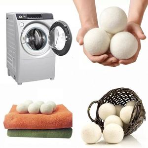 Boules de séchage en laine biodégradables, naturelles et réutilisables, en provenance de Nouvelle-Zélande, vente en gros personnalisée, lot de 6 pièces - Product Image 6