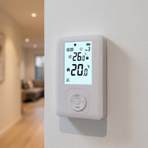 <span class=keywords><strong>Termostato</strong></span> Digitale Wireless Smart Tuya WIFI 86x86mm con Schermo LCD Flessibile <span class=keywords><strong>per</strong></span> Uso Alberghiero, <span class=keywords><strong>per</strong></span> Caldaie a Gas e Sistemi di <span class=keywords><strong>Riscaldamento</strong></span> a Pavimento - Product Image 5