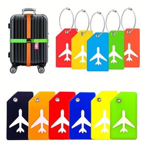 High Quality Custom Logo PVC Travel Luggage Tag Soft with Silicone for Bag and Passport Gift Printing Feature - Product Image 2
