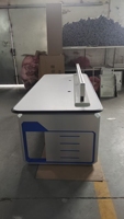 Console de salle de contrôle en acier laminé à froid, design moderne modulaire personnalisé, avec garantie de 2 ans pour une utilisation en atelier et en hôpital