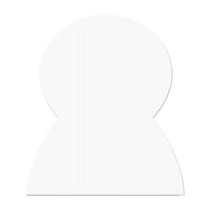 Ruban en plastique ondulé (PP) découpé en usine pour panneaux de jardin et de pelouse, et panneaux extérieurs commémoratifs en vinyle ondulé - Product Image 5