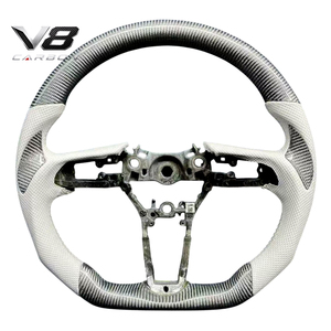 Volant en fibre de carbone véritable V8carbon pour <span class=keywords><strong>Z8</strong></span> Roadster, accessoires de voiture, pièces automobiles, modification, style sport racing, personnalisé - Product Image 5