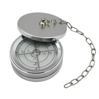 Niveau à bulle rond en gros, mini-règle de niveau à eau, capteur de niveau à bulle métallique, niveau à bulle rond de type Bullseye