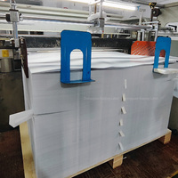 Feuille de papier adhésive personnalisée 100x70 cm 1000x700 Feuilles d'étiquettes en papier d'art chromo Autocollant blanc brillant Feuille adhésive C1s C2s