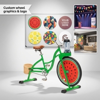 EXI Nieuwe Cruiser Advertentie Chopperfiets Party Leverancier Eco-vriendelijke Evenementenattracties Sapcentrifuge Smoothiefiets Eenwieler