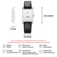Nouvelle montre de luxe carrée à quartz, mouvement japonais, pour femme, bracelet rectangulaire en alliage, prête à être expédiée