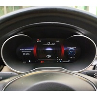 Système de navigation automobile 2016-2022, mise à niveau, nouveau panneau d'instrument Android IPS LCD, CarPlay, connexion USB, garantie 1 an pour Benz GLC