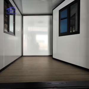 Casa contenedor plegable de acero ligero de lujo de 2 dormitorios, Villa prefabricada expandible de 40 pies y 20 pies para venta de Hotel - Product Image 2