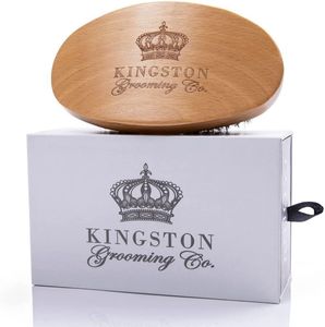 custom logo Wave Brush for Men100% Boars Hair Brush