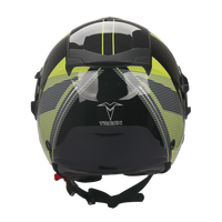 Casques Jet Homologués ECE Yoai 3/4 Open Face, Double Visière pour Moto, Scooter Électrique, Hiver, Hommes