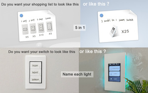 Lanbon LCD EU chúng tôi chuyển đổi thông minh hỗ trợ Apple HomeKit ánh sáng Tường chuyển đổi Alexa <span class=keywords><strong>Google</strong></span> điều khiển bằng giọng nói Wifi hệ thống nhà thông minh - Product Image 4