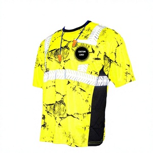 Camiseta de Alta Visibilidad de Manga Corta, Impermeable, Sublimada, con Bolsillo, de Poliéster, Clase de Seguridad 2 ANSI - Product Image 2