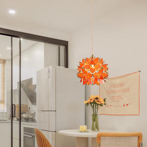 Lampada da Comodino Xinqi Stile Americano in Ottone Dorato con Paralume in Vetro a Farfalla, LED Dimmerabile, Altezza Regolabile, 360 CRI 90, Garanzia di 3 Anni - Product Image 5