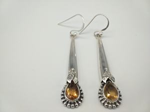 Pendientes de Cristal de Citrino Natural, Hechos a Mano, Plata de Ley 925, Joyería para Mujer, Diseño Boho de Lujo, Regalo con Piedras Preciosas, Venta al Por Mayor - Product Image 6