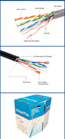 Câble Réseau LAN Extérieur SFTP Cat6 CCA 26AWG Étanche – Vente Flash – Longueur Personnalisable