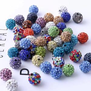 MYF Free 10-12mm brillante <span class=keywords><strong>Disco</strong></span> Crystal Pave Ball pendientes señoras compromiso regalo fina plata esterlina Stud joyería pagar envío - Product Image 4