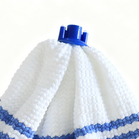 Tête de serpillière en microfibre personnalisée pour le nettoyage à domicile ou à l'hôtel