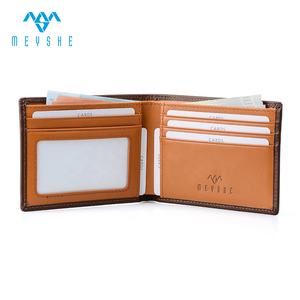 <span class=keywords><strong>Prix</strong></span> usine rapide personnalisé 100% pleine fleur <span class=keywords><strong>en</strong></span> cuir véritable RFID bloquant la taille mince moderne porte-cartes portefeuille pour hommes - Product Image 5