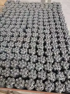 Factory Free Shipping Cost Conical Drill Bit 45mm 7 Button Tapered Rock Drilling Bit Conical Drill Bit