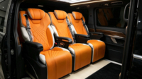 Siège de capitaine électrique pour banquette arrière de MPV 3 places, pour la réaménagement intérieur de fourgonnette, sièges de voiture modifiés