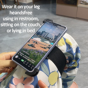 Tay miễn phí từ dây đeo chân gắn kết cho iPad, iPhone kneeboard chủ cho phi công, nhân viên y tế - Product Image 2
