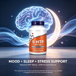 Capsules <span class=keywords><strong>de</strong></span> 5-HTP à base d'extrait <span class=keywords><strong>de</strong></span> graines <span class=keywords><strong>de</strong></span> Griffonia pour soutenir la sérotonine, <span class=keywords><strong>l</strong></span>'équilibre <span class=keywords><strong>de</strong></span> <span class=keywords><strong>l</strong></span>'humeur, la qualité du sommeil, la régulation <span class=keywords><strong>de</strong></span> <span class=keywords><strong>l</strong></span>'appétit et la relaxation - Product Image 2