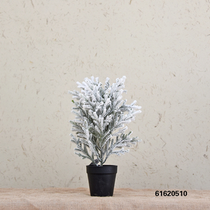 Bonsai Artificiale di Pino Bianco per Tavolo, Piante Artificiali da Interno per Decorazioni Invernali - Product Image 2