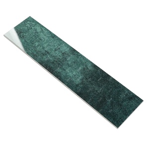 Ventes chaudes Carreaux verts en zellige faits à la main à coller et à décoller Carreaux muraux autocollants SPC Carreaux rectangulaires pour la décoration murale - Product Image 1