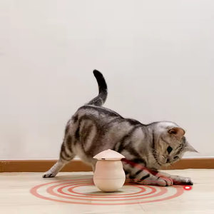 2024 nueva tendencia Real trayectoria aleatoria vaso recargable movimiento activado gato láser juguete de gato y perro automático - Product Image 1