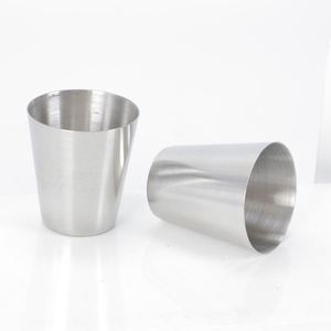 Vaso de Metal Personalizado de 30 ml, Irrompible, con Impresión Personalizada, Mini Vaso de Vino, Vaso de Chupito de Acero Inoxidable de 1 Onza - Product Image 3