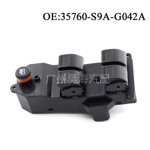 Conjunto de Interruptor Elevador de Ventanas Nuevo 35760-S9A-G042A para Vehículos Honda CRV 2002-2006 - Product Image 3
