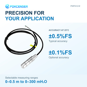 Capteur de niveau submersible 4-20mA 0.5-4.5V, capteur de pression en acier inoxydable 316L pour puits profond, réservoir, <span class=keywords><strong>piscine</strong></span> - Product Image 4