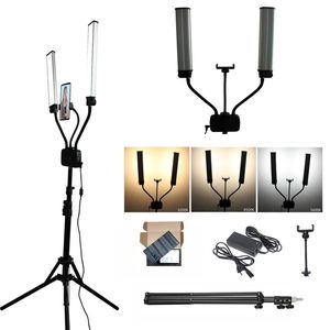 Kit de iluminación LED para estudio de fotografía, bolsa de soporte de luz de plástico, luz de relleno de tubo suave para belleza, ceja, tatuaje, estudio de fotografía - Product Image 4