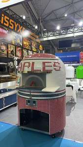 Pizzeria Rotación automática de giro Forno Rotante Equipo de horneado eléctrico árabe Horno rotatorio de pizza para panadería con piedra - Product Image 5