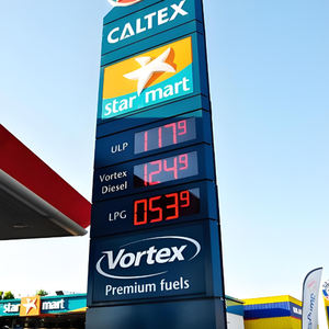 Totem Espositivo Autoportante per Stazioni di Servizio con Tabellone Prezzi Carburante, Impermeabile IP65, Garanzia di 2 Anni - Product Image 6