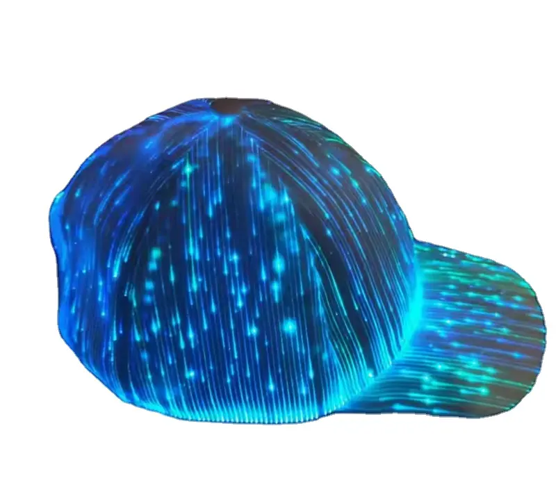 Led Cap Lichtgevende Honkbalhoed 7 Kleuren Glow Hoed Voor Mannen Vrouwen Usb Opladen Light Up Caps Gloeiende Hoed Voor Party Club