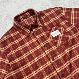 Wholesale <b>Men's</b> Lapel Check Short Sleeve Boxy Cropped T <b>Shirt</b> Manufacturer Vintage Button Up Plaid Oversized Polo <b>Shirts</b> <b>For</b> <b>Men</b> - Product Image 5